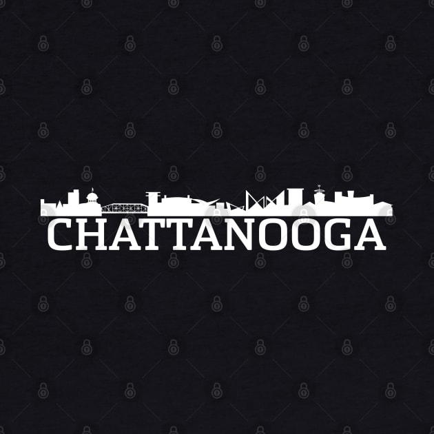 Chattanooga Skyline (for darker shirts) by SeeScotty